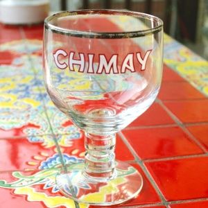 Chimay Belgium Beer Glass